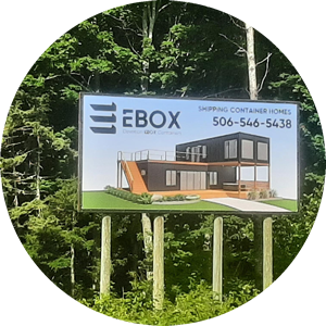 EBOX billboard